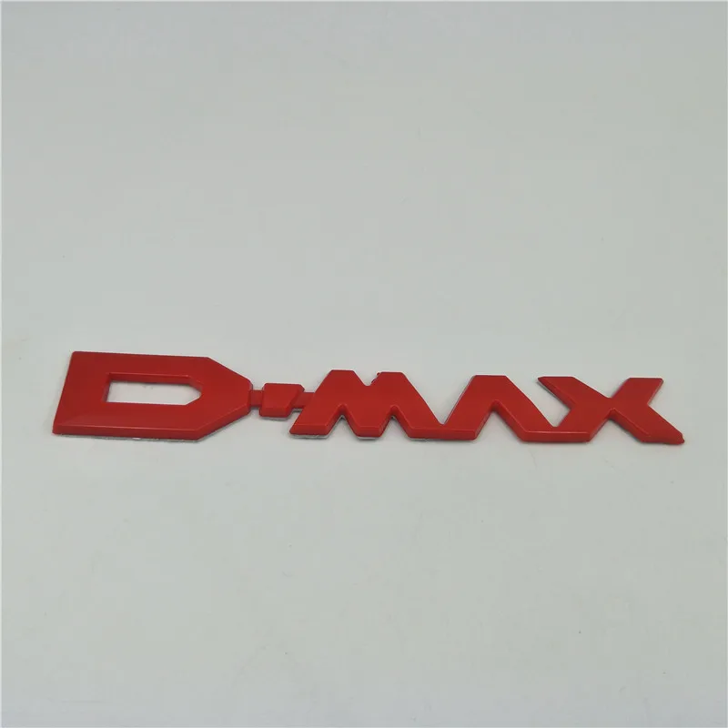 DMAX Логотип Эмблема для багажника задняя крышка значок наклейка для Isuzu D-Max pick Up 2011