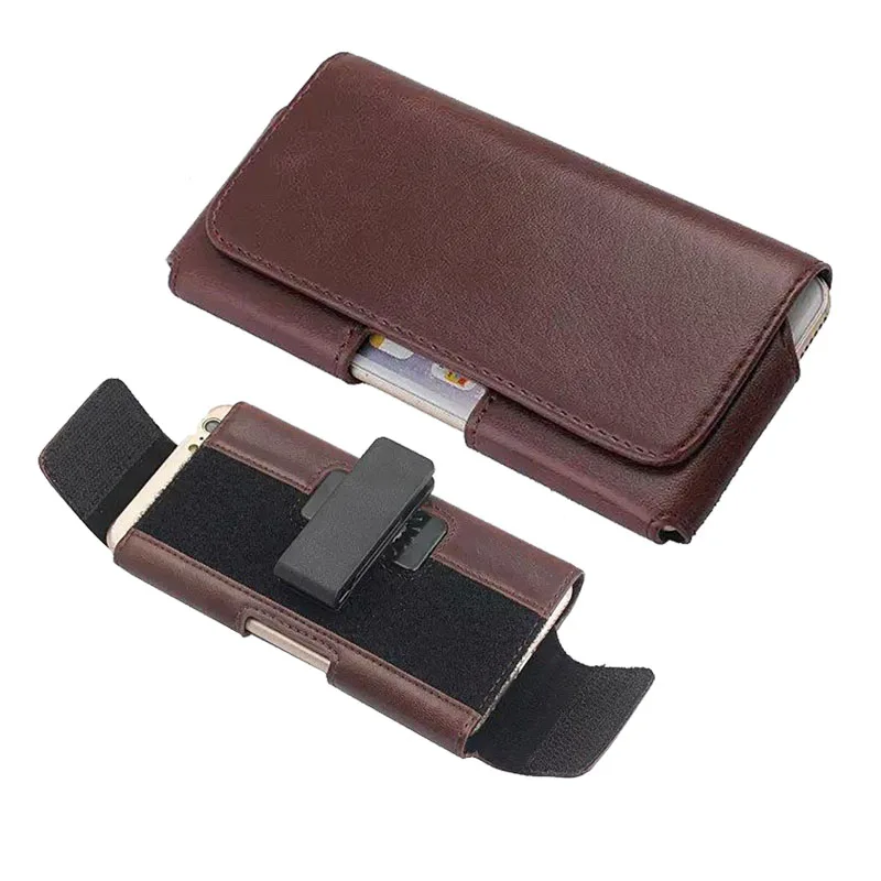 

Leather Pouch For Google Pixel 3A XL Pixel 4 Case Size Adjustable & Belt Clip Bag For Google Pixel 3 3XL 3A LG G6 G7 Holster