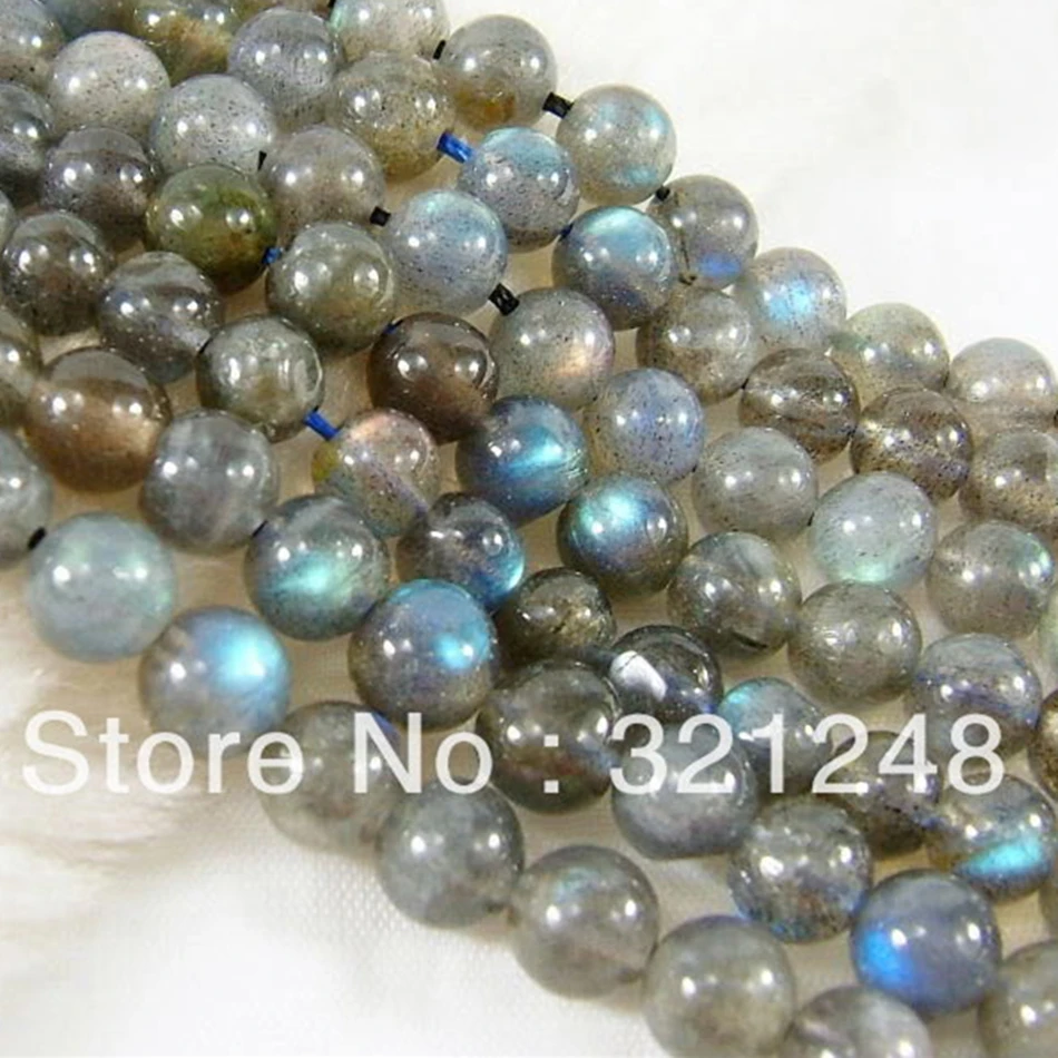 

High quality labradorite natural stone 4mm 6mm 8mm 10mm 12mm beautiful hot sale round loose beads Jewelry 15 inch GE5002