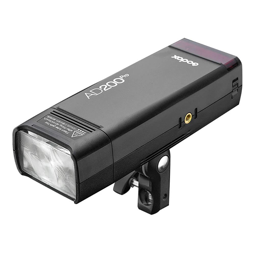 Godox AD200Pro TTL 1/8000 HSS with Built-in 2.4G Wireless X System 2900mAh Lithimu Battery Outdoor Flash Light on camera flash camera flash