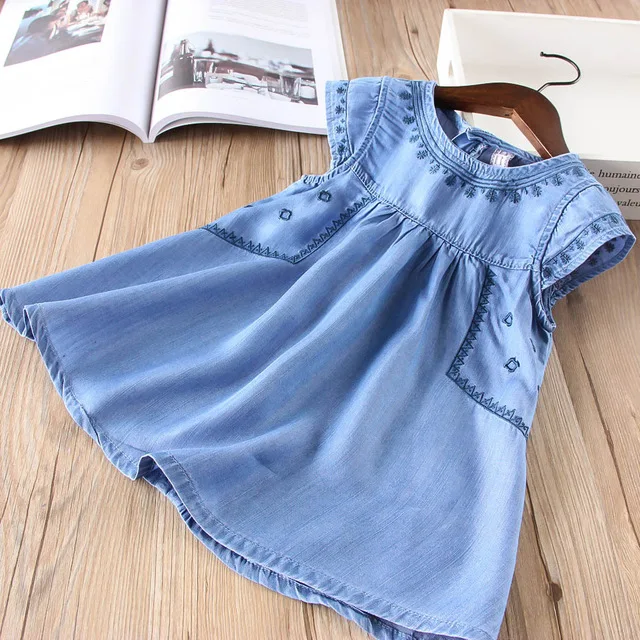 Hurave-2018-New-baby-Girl-clothes-Summer-fly-sleeve-denim-dress-Kids-Clothes-Casual-embroidery-princess.jpg_640x640