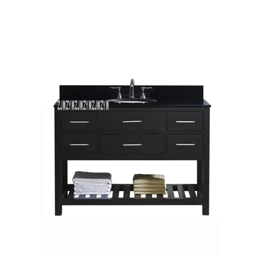 FM0611 الطابق نوع المطاط خزانة حمام مصنوعة من الخشب مسطح منضدة (كونترتوب) من الرخام حوض مجلس الوزراء الحديثة بسيطة مزيج بالوعة الغرور مجلس الوزر...