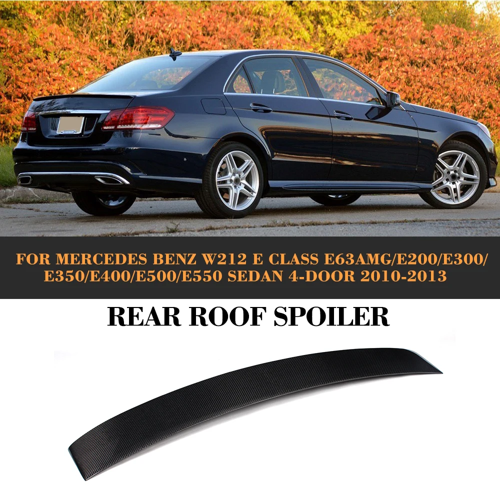 E Class Carbon Fiber Rear Roof Spoiler Wing for Mercedes Benz W212
