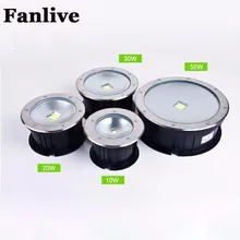 5 шт./лот, AC85-265V, IP68, 30 Вт, лампа для заземления, светильник, уличный, COB, светодиодный, подземный светильник, светильник, DC12V, садовый светильник, для двора