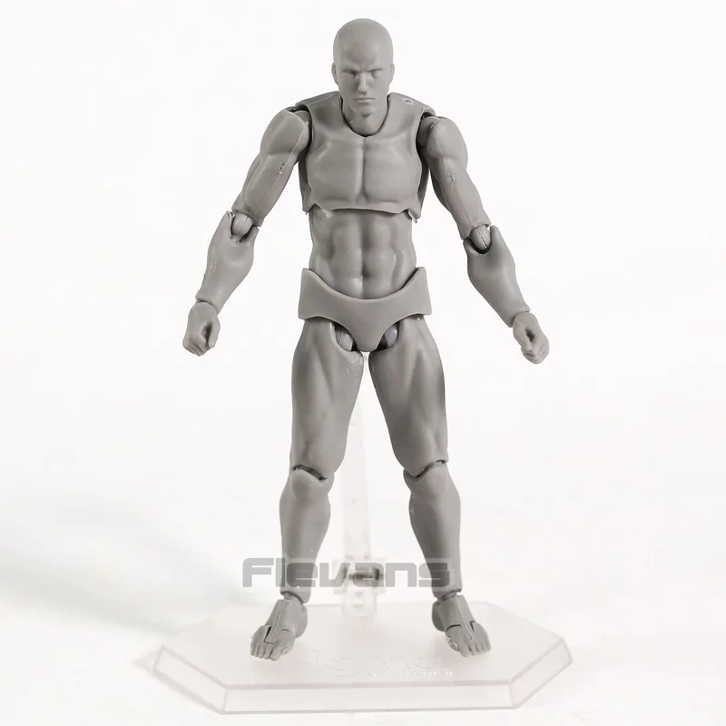 Kopen Body Figma Archetype Volgende Hij Zij Flesh Grijs Kleur Ver. Deluxe PVC Action Figure Collectible Model Toy