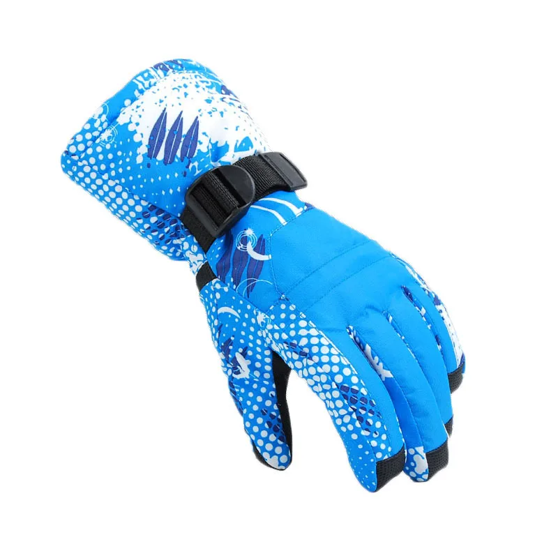 Dropshipping Professional head all weather thermal skiing gloves women