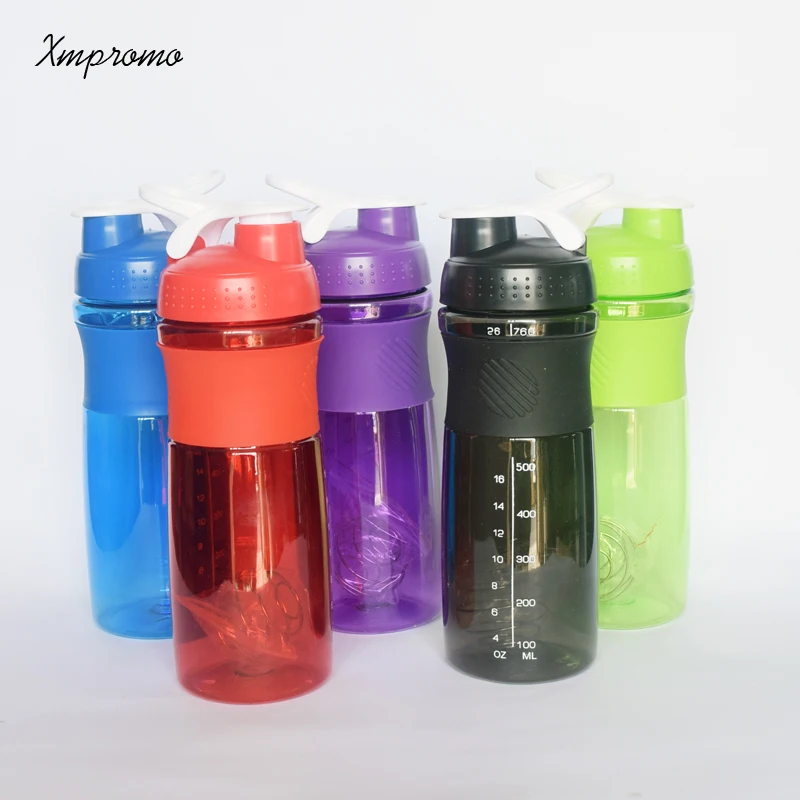 760ML Sports Protein Shaker Blender Milk Mixer Water Bottle BPA Free