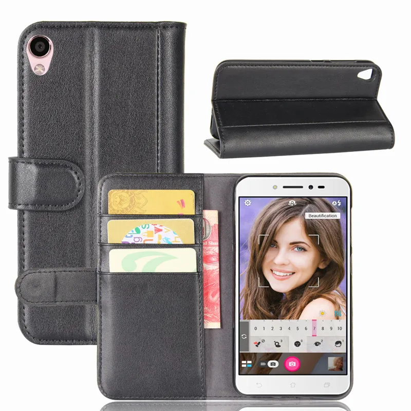 For Asus Zenfone 3 Go ZB501KL Case Zenfone 3 Go ZB501K Cover Genuine Leather Flip Case For Asus Zenfone 3 Go ZB501K Phone Case (8)