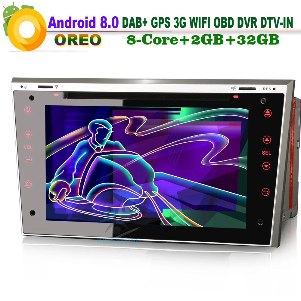 

7"Android 8.0 Head Unit GPS DVR OBD CD Car DVD player Navi Wifi MP3 Player DAB+ Radio DTV-IN for Opel Antara Astra H Combo from
