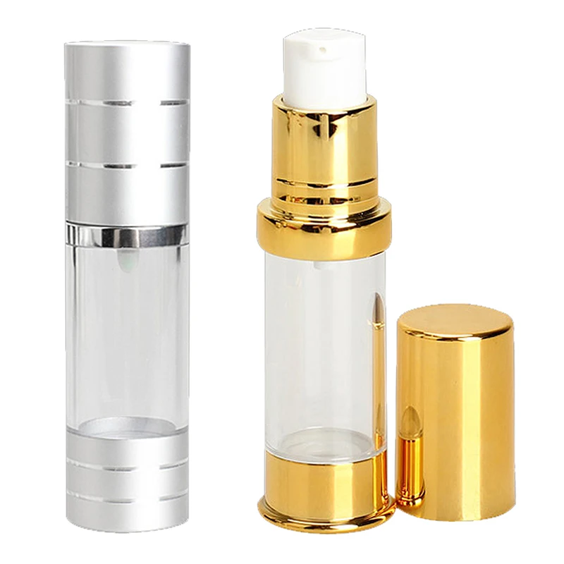 

15-50ML Travel Make Up Empty Perfume Bottles With Spray Elegant Airless Pump Cosmetic Bottle Makeup Atomizer Emulsion bottle