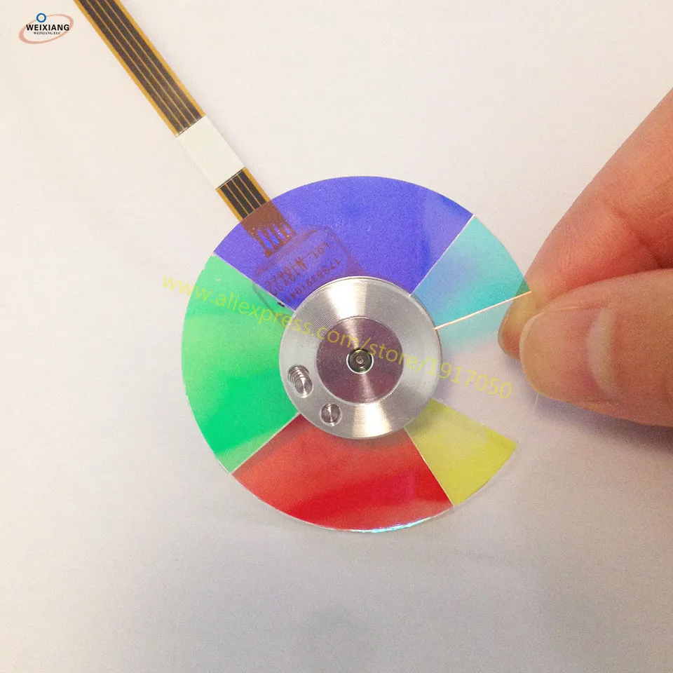 

New Projector Color Wheel For ViewSonic PJD6383 Color Wheels,6 segments 44mm