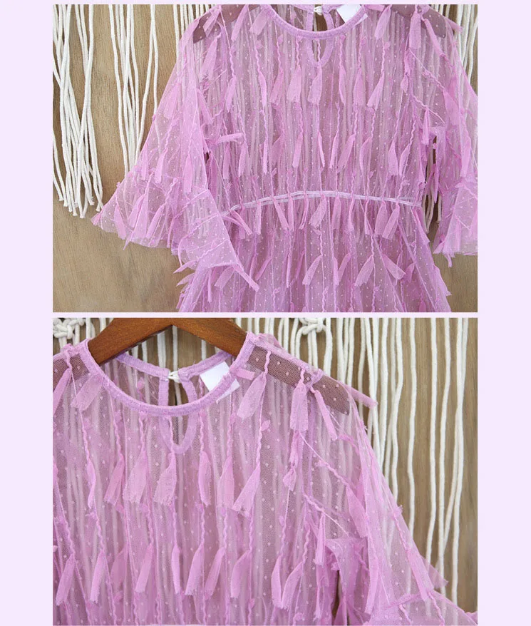 mesh see-through dress evening party kids teen clothes maxi long mesh 2018 summer dress for girls flare sleeve princess dresses 4 5 6 7 8 9 10 11 12 13 14 15 16 17  years little big girl party dress birthday dress girls dresses for party  (1 (5)