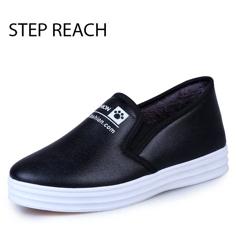 flat slip on ankle boots