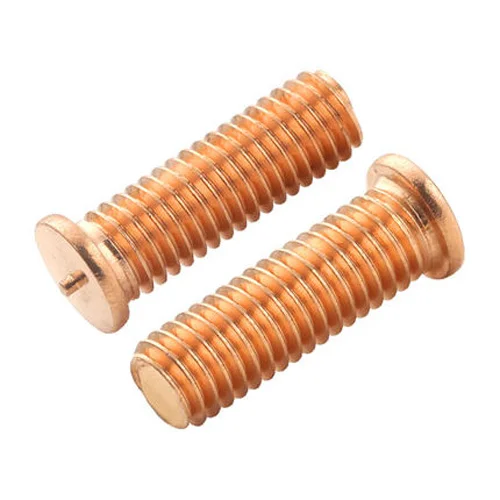 

20pcs M3 Copper plated Welding screw Spot weldings screws Welded nail stud Extended spots weld bolt 6mm-50mm Length