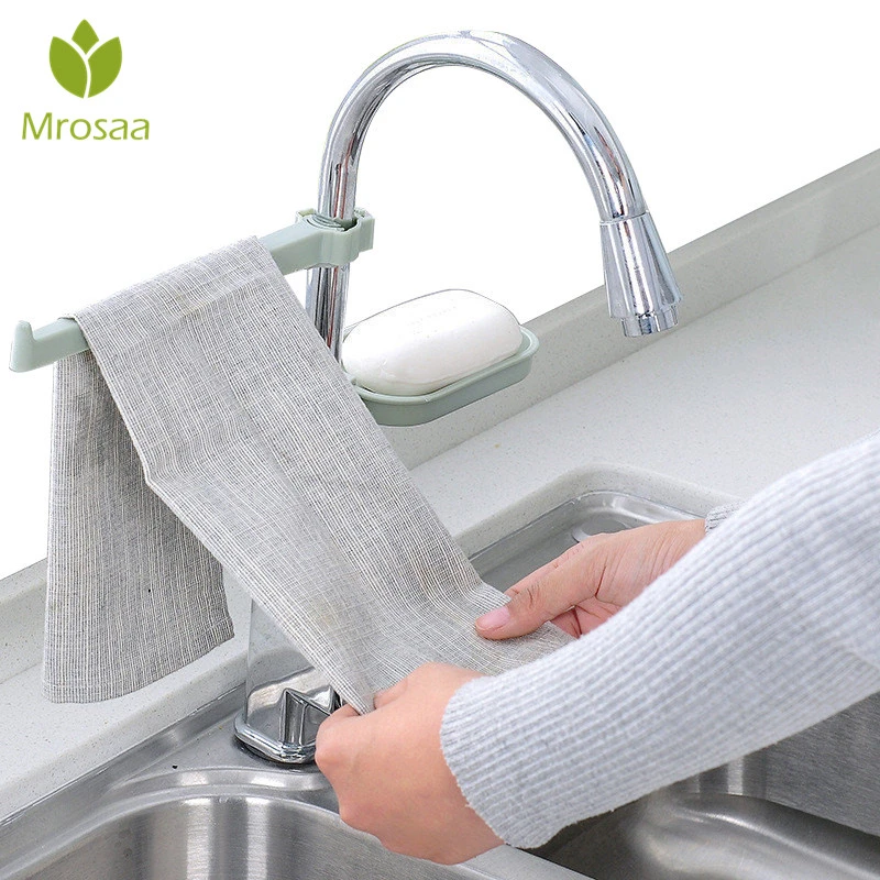 Hanging Shower Head Kitchen Sponge Holder Faucet Clip Towel Shelf Sink Rack Hanging Shower Head Kitchen Sponge Holder Faucet Clip Towel Shelf Sink Rack