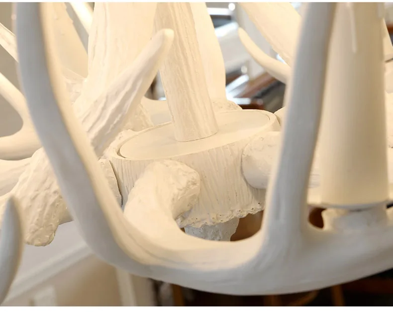 Antler Resin Pendant Chandelier (11)