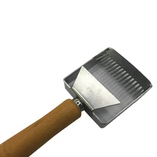 2 в 1 Нержавеющая сталь пчелиный улей распечатывания Мёд игла-Вилка Лопата резки нож-скребок для пчеловодов Инструменты для пчеловодства Мёд для испытания на торцевое сжатие