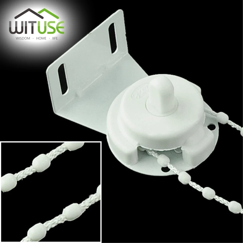 Kit de cadena de cuentas con soporte para persianas con rodillo WITUSE, piezas de reparación de pantalla de alta calidad y nueva marca de 28mm /rodillo ciego