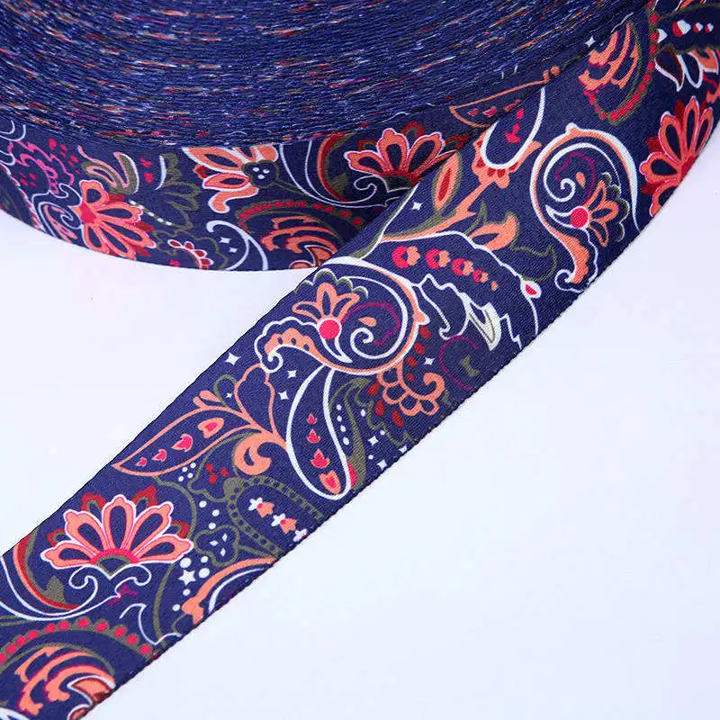

DoreenBeads Ethic Style Geometric Ribbon Lace Polyester Webbing Home Textile Garment Bag Hats Sewing About 0.9m long, 1PC