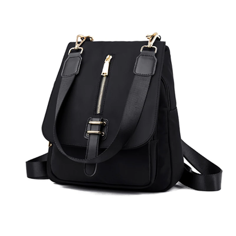 أزياء المرأة الظهر للماء النايلون على ظهره سيدة Bagpack متعددة الوظائف الإناث السفر أكياس للمراهقات حقائب مدرسية