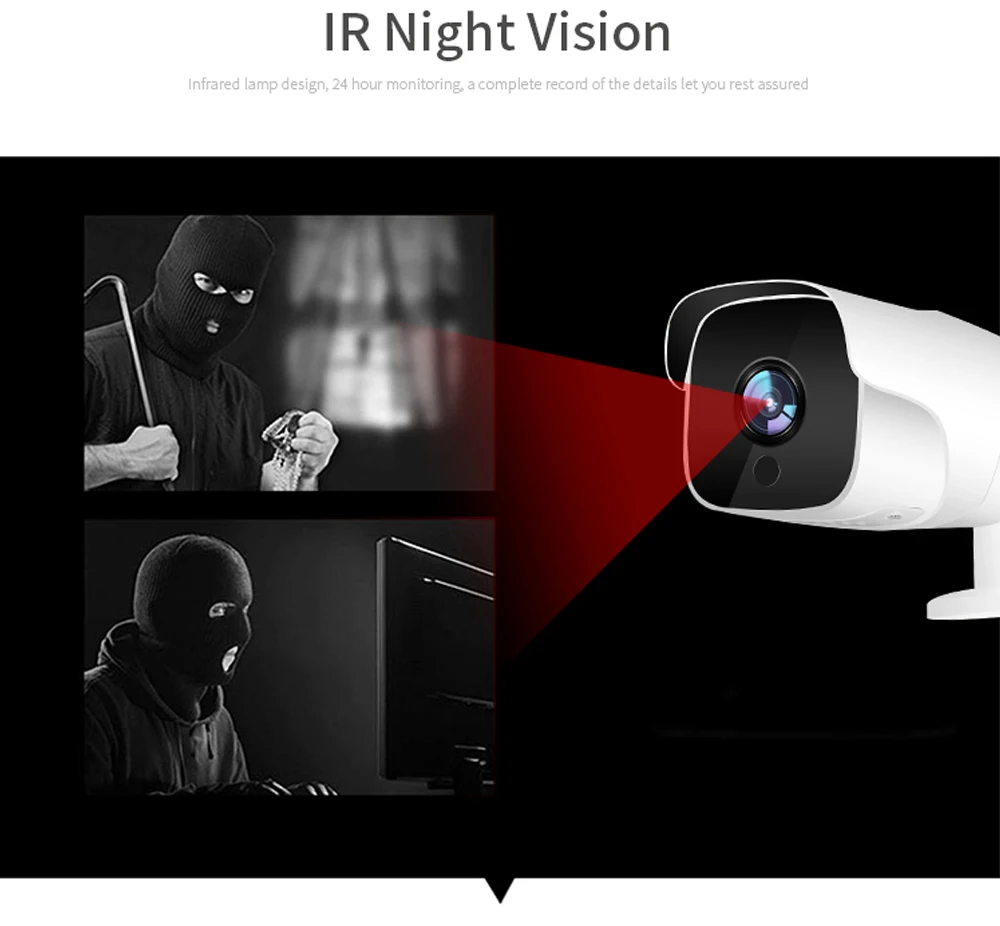 NIVISION HD 1080 P Wi-Fi ip-камера Беспроводная водостойкая ночного видения наблюдения Пуля Камара открытый IR Cut Домашняя безопасность Камара