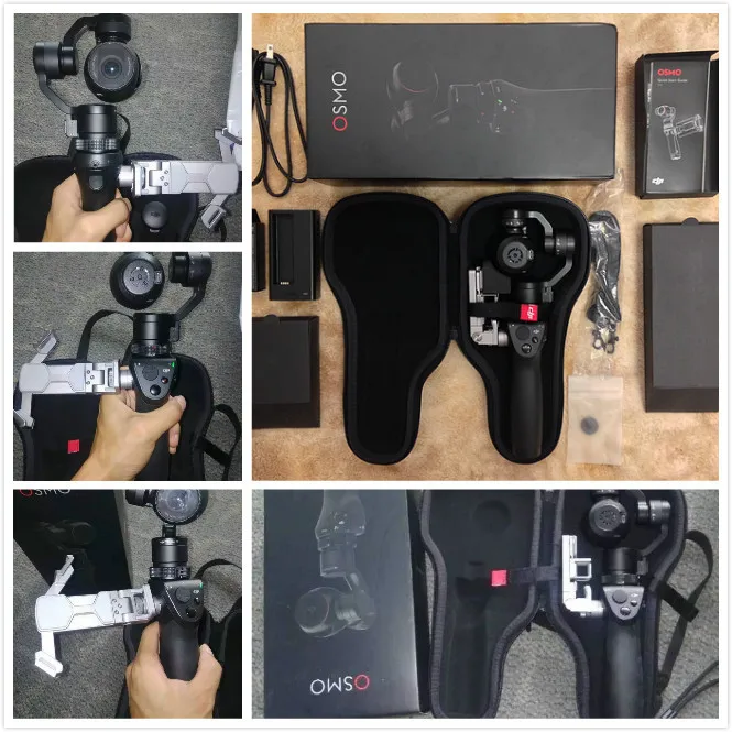 Free Gift DJI Osmo Handheld 4K Camera And 3 Axis Gimble Stabilizer Gimbal 3 Axis Gimbal DJI Phantom 3 EMS Free