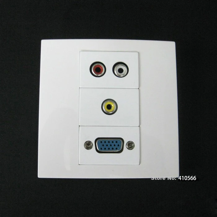 AV+ VGA socket with mark 6