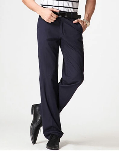 Aliexpress.com : Buy Men's pure color dress pants Men business casual ...