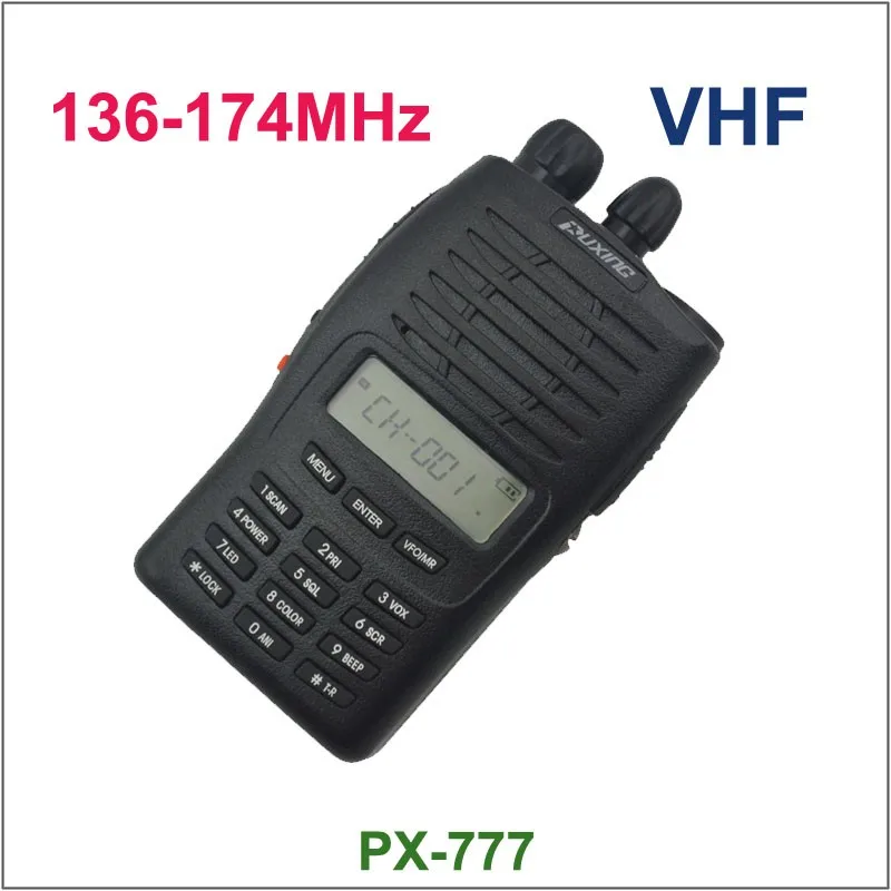 Новое поступление PUXING PX-777 VHF 136-174MHZ PX777 радио ham