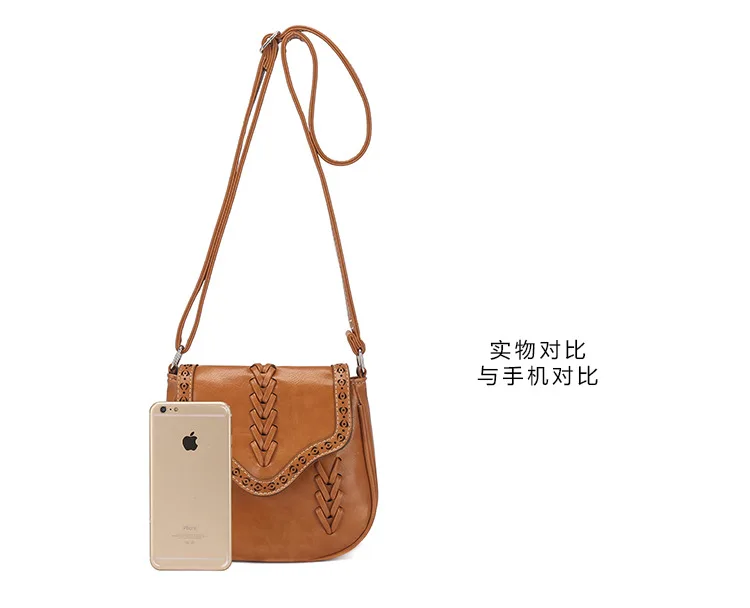 Дропшиппинг 2018 женские Полые Сумки Ретро Тканые Малый плеча Crossbody сумки для Для