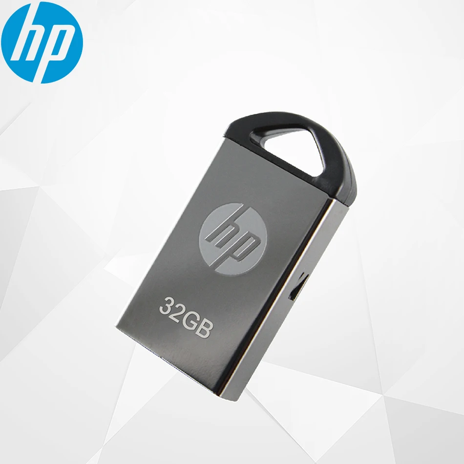 hp мини металлический usb флэш-накопитель флешки 64 GB 32 GB 16 GB Flash Memory stick Флеш накопитель usb stick для ноутбука автомобиля V221W