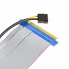 Расширитель Райзера PCI-E x16 pcie pci Express 16X к 16x с адаптером питания Molex IDE и ленточным кабелем 20 см ► Фото 2/4