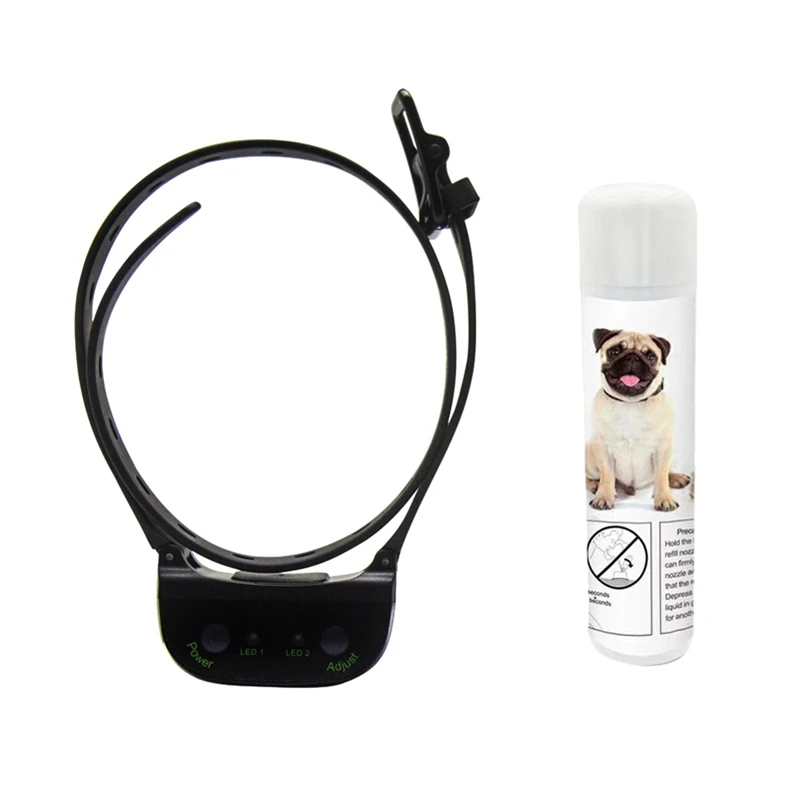 Расходные материалы для собак спрей коры воротник анти-лающее устройство Съемный аккумулятор ошейник для собак с распылением товар для животных