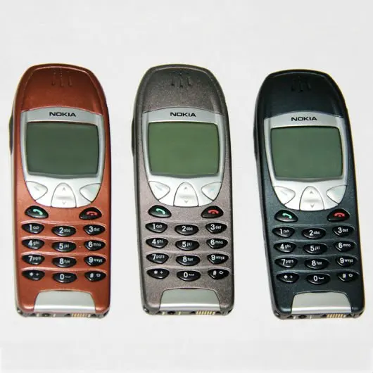 10 шт./лот, мобильный телефон Nokia 6210, старые мобильные телефоны 2G GSM 900/1800, разблокирован и один год гарантии