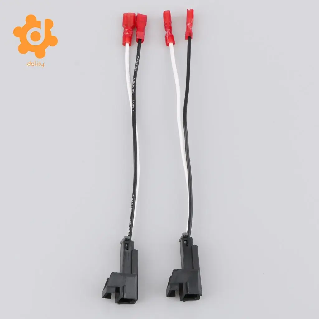 2 Pieces Car Speaker Wire Harness Adapter Plug for Chevrolet Buick Hummer