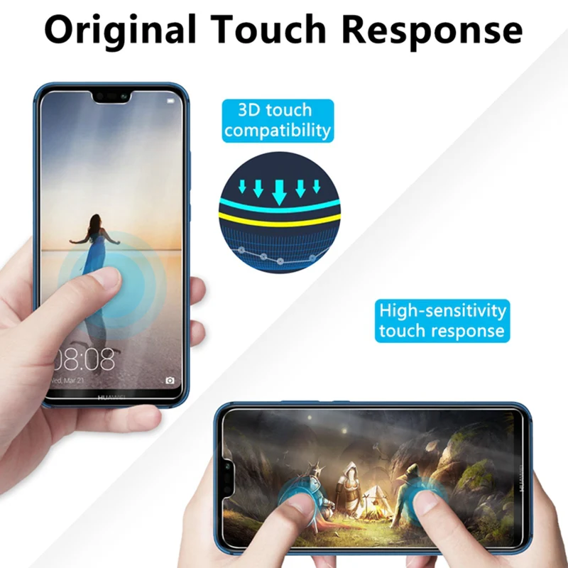 2 штуки, закаленное стекло для huawei Nova 5 5i Pro 5T 5Z, прозрачное 9 H, Защитное стекло для экрана huawei P Smart Plus