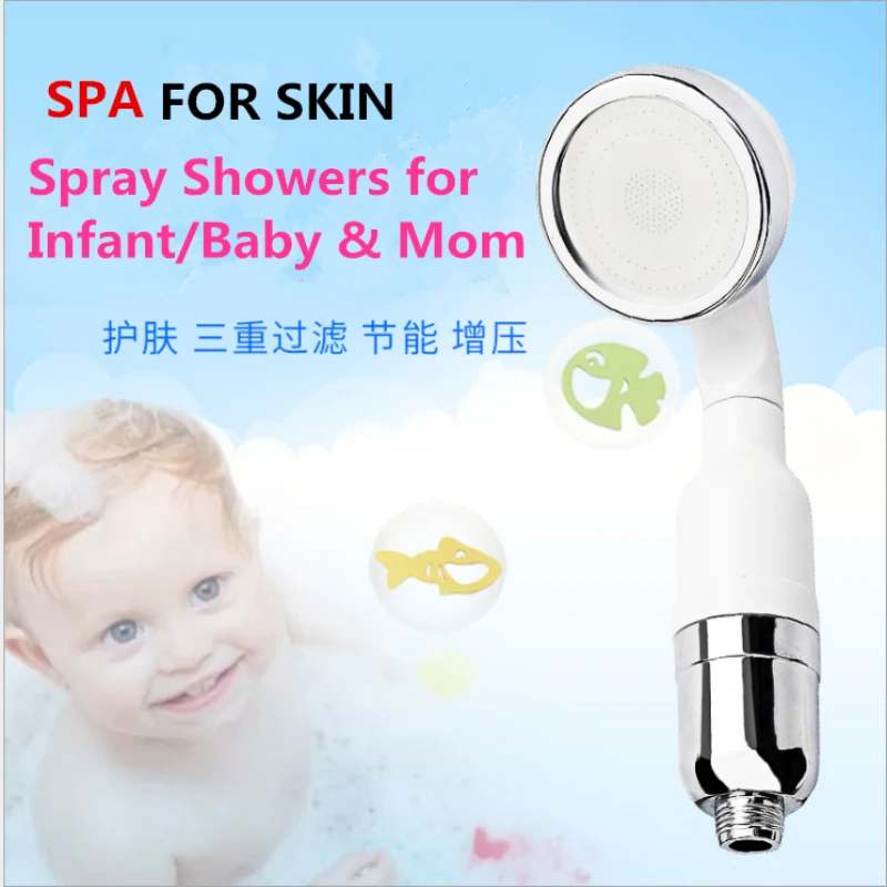 Free Shipping INFANT/BABY/MOM Handheld Water Saving Shower Head Bath