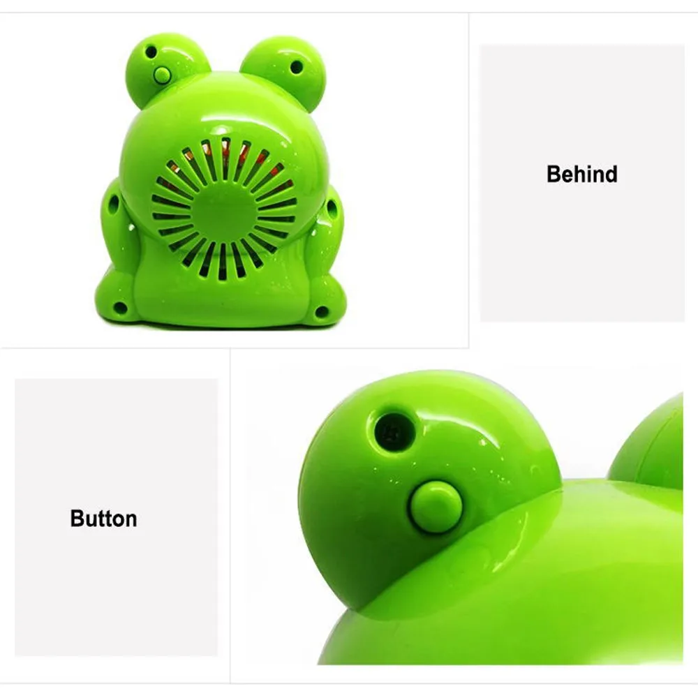 New Cute Frog Automatic Bubble Machine Blower wedding Maker Party Summer Outdoor Toy for Kids bubble machine wedding
