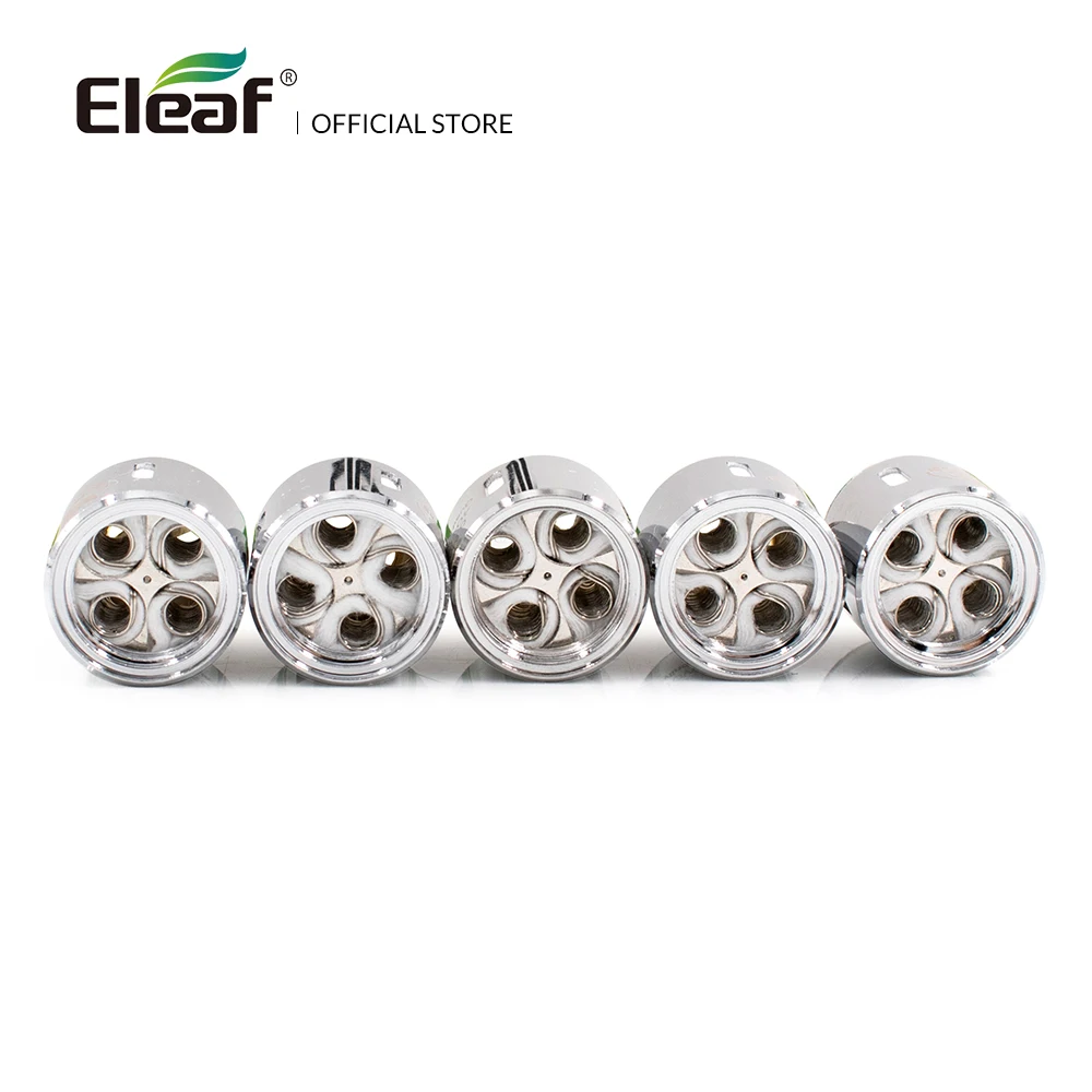 

USA/FR 5pcs/lot Original electronic cigarette Coil Eleaf HW4 0.3ohm Head 40-110W HW Coil for Ello/Ello S/Ello T atomizer