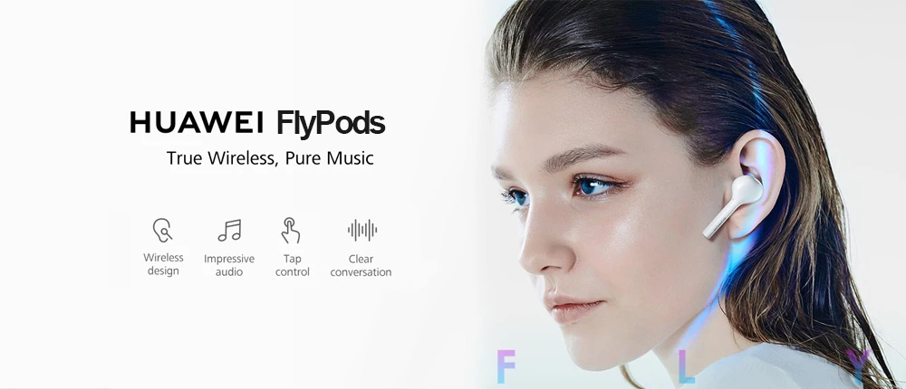 HUAWEI HONOR AM-H1C FlyPods беспроводные наушники Bluetooth сенсорные бинауральные наушники с микрофоном и зарядной док-станцией