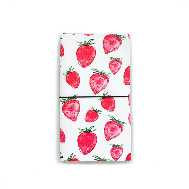 

Creative Journal Notebooks Portable Travel Stationery Diary Journal Book PU Leather Cover Planner Notebook Daily Memos Book R5