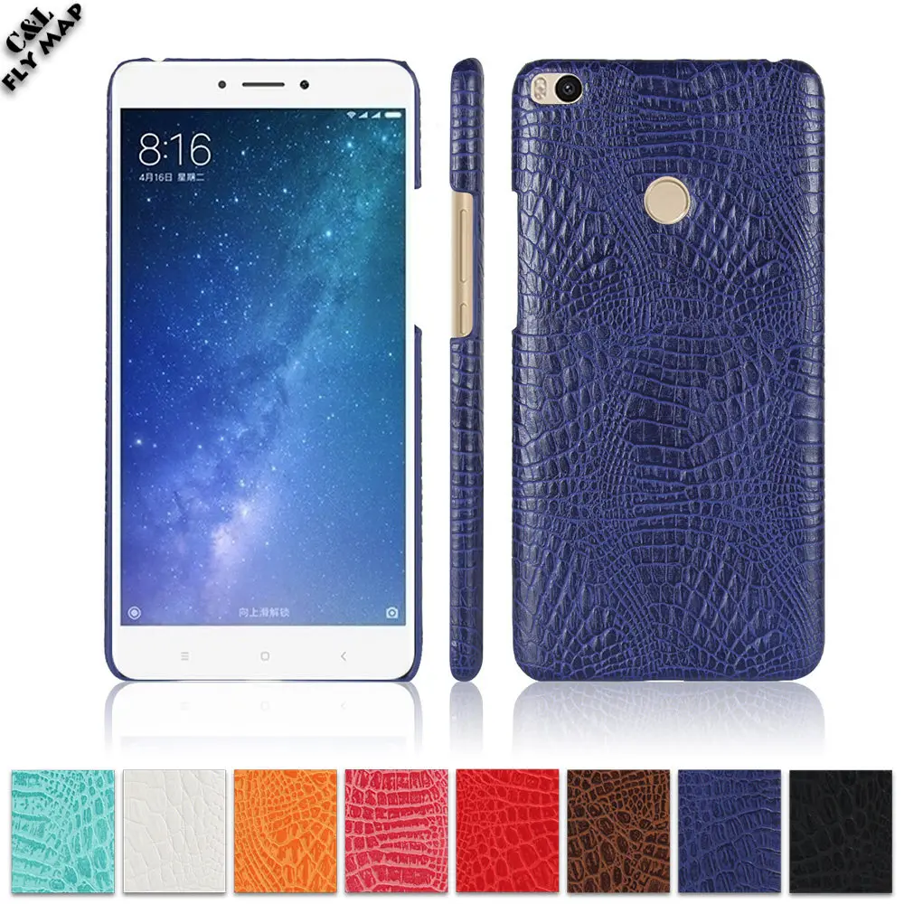 Crocodile Armor Case For Xiaomi Mi MAX 2 MiMAX Hard PC Protective Phone Cover Coque Xiao Max2 mobile Shell Bag | Мобильные телефоны