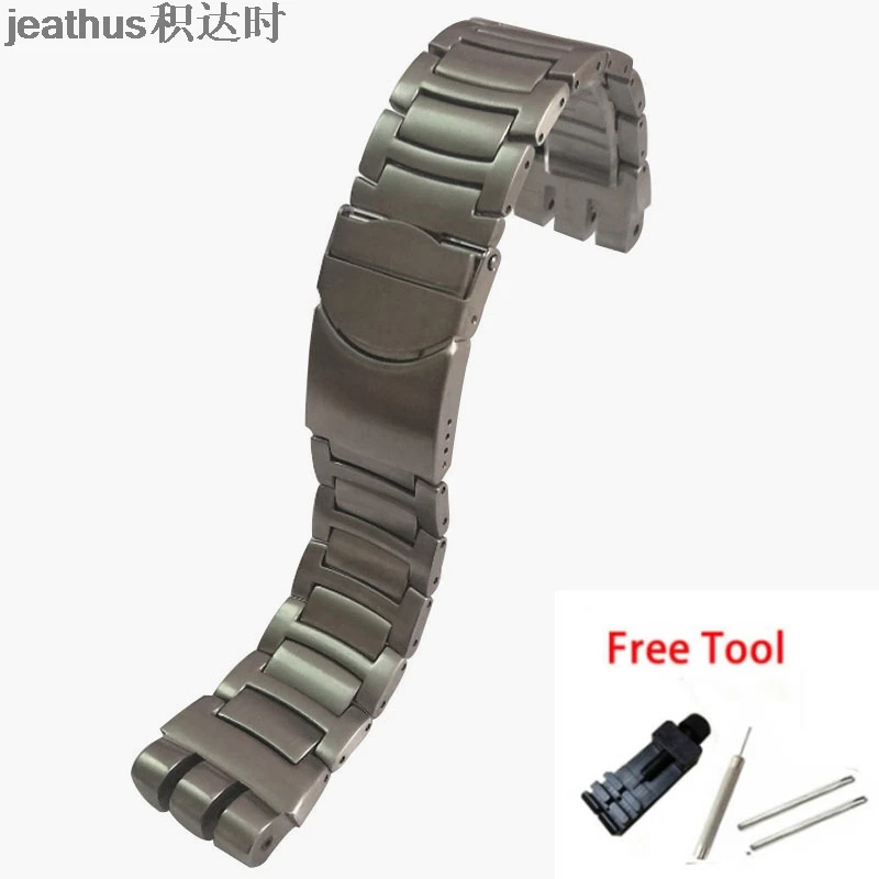 Jeathus сменный ремешок для часов из нержавеющей стали YOS440 441 439 455 456 23 мм yos|watchband for