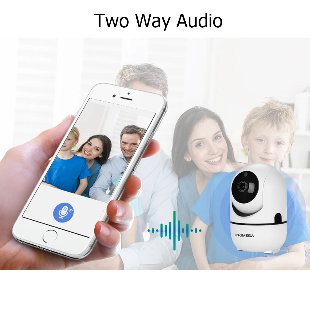  INQMEGA HD 1080P Cloud Wireless IP Camera Intelligent Auto Tracking Of Human Home Security Surveill - 32979718401