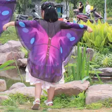 Прямая поставка, Новое поступление года, модная богемная шаль с принтом бабочки для мальчиков и девочек, костюм пашмины, аксессуар,, 50