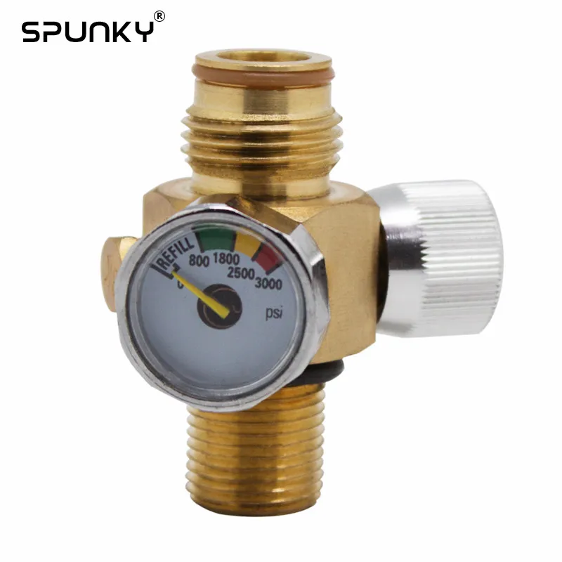 2019 Paintball Co2 Tank Pin Valve Replacement W/Thread Cover From