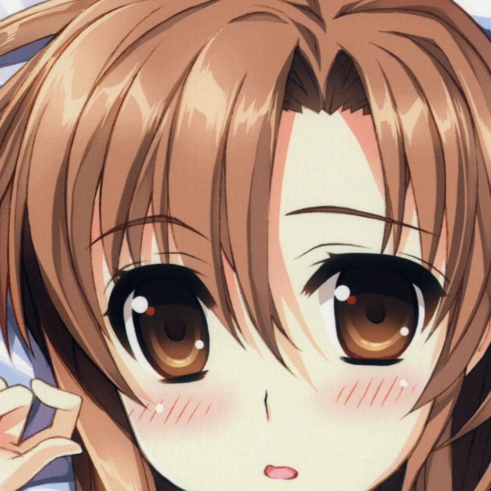 Меч искусство онлайн Персонаж asuna leafa kirigaya suguha SAO Аниме Dakimakura Otaku наволочка для