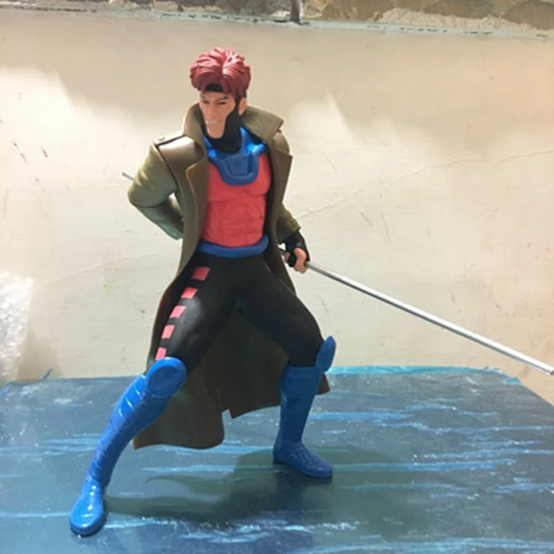 Kotobukiya Artfx X-men Gambit& Rogue 1/10 ПВХ Figura Toy Brinquedos figuals Коллекция Модель подарок