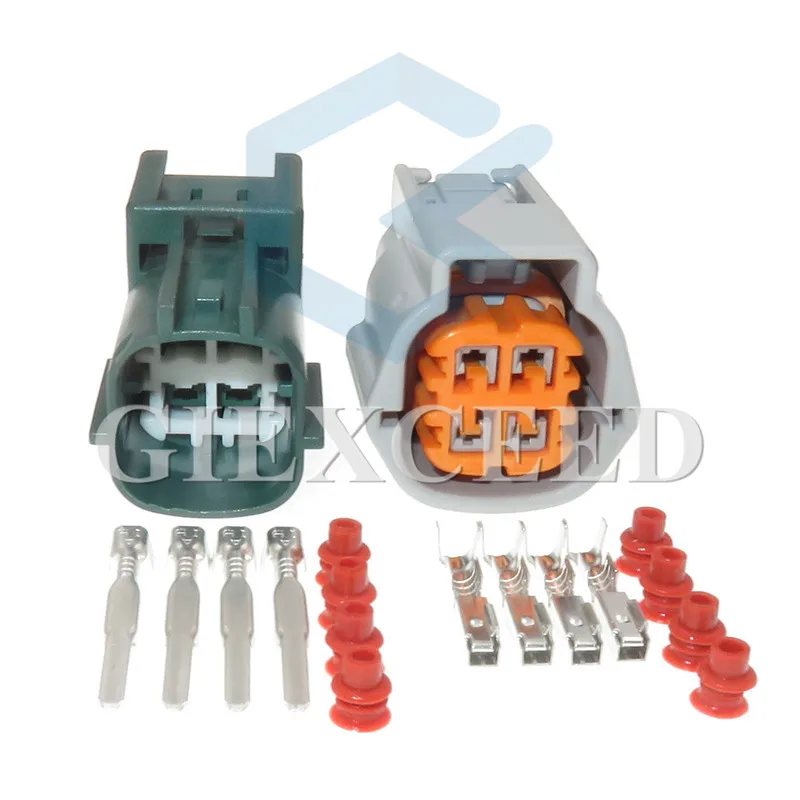 

4 Pin 6181-0513 6189-7757 Waterproof Oxygen O2 Sensor Plug Female Male Automotive Connector Wire Socket For Nissan