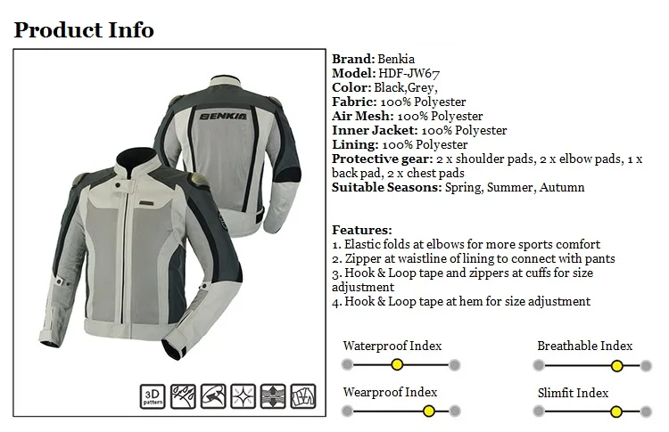 Info  1 Jacket